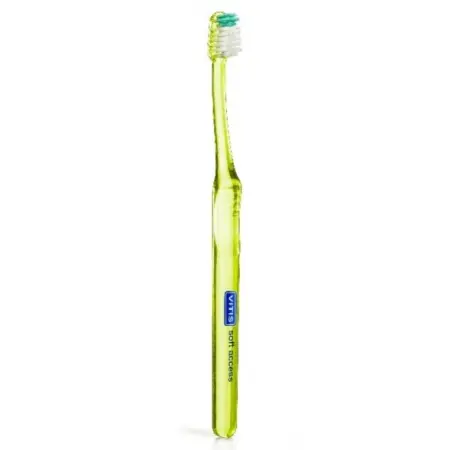 DENTAID Щётка зубная в твердой упаковке Vitis Soft/souple Access + Зубная паста Vitis Gingival 15 мл - 3