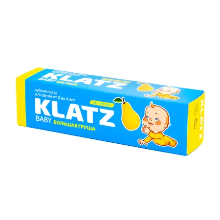 KLATZ Паста зубная для детей без фтора Большая груша / BABY 40 мл - 1