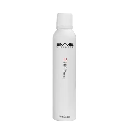 EMMEDICIOTTO Мусс для волос средней фиксации 10 / MEDIUM-HOLD MOUSSE 250 мл - 1