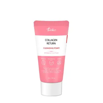 Пенка для умывания с коллагеном / Thinkco Collagen return cleansing foam 50 мл