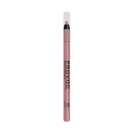 PROVOC Подводка гелевая в карандаше для губ, 801 лилово-бежевый нюд / Gel Lip Liner Rozie Pose 1,2 г - 4