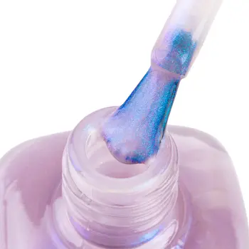 IQ BEAUTY 085 лак профессиональный укрепляющий для ногтей с биокерамикой / Nail polish PROLAC+bioceramics 12,5 мл, фото 3