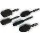 DEWAL BEAUTY Щетка массажная для легкого расчесывания волос, большая, с ручкой, цвет розово-черный, фото 3