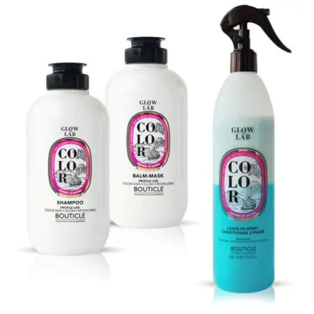 BOUTICLE Бальзам-маска для окрашенных волос с экстрактом брусники / Color Balm-mask Double Keratin 250 мл - 5