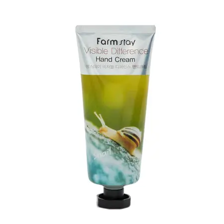 FARMSTAY Крем с муцином улитки для рук / Visible Difference Hand Cream (AD) 100 гр - 1