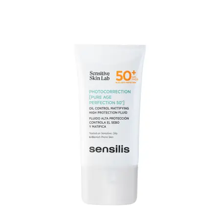 SENSILIS Флюид матирующий для чувствительной и жирной кожи SPF50+ / Oil Control Mattifying High Protection Fluid 40 мл - 1