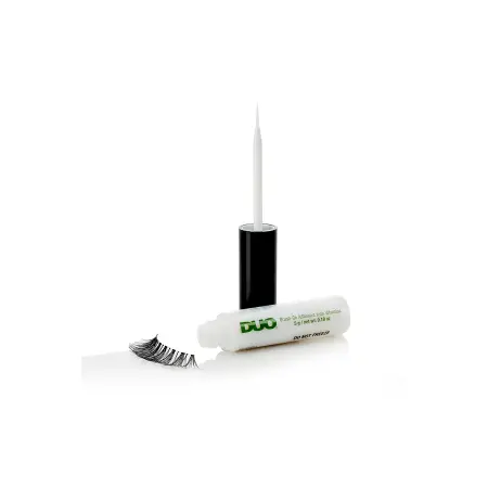DUO Клей для накладных ресниц с витаминами прозрачный с кистью / Duo Brush On Clear Adhesive 5г - 4