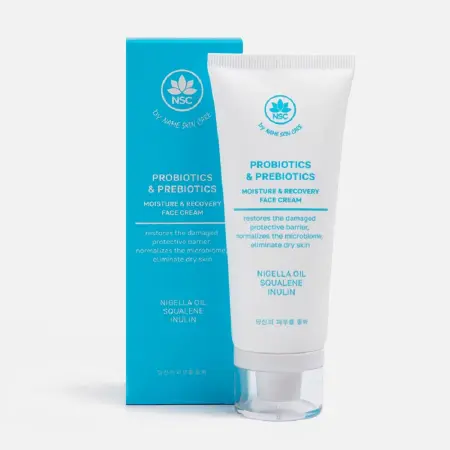 NAME SKIN CARE Крем восстанавливающий для лица с пребиотиками и пробиотиками / NSC 70 мл - 2
