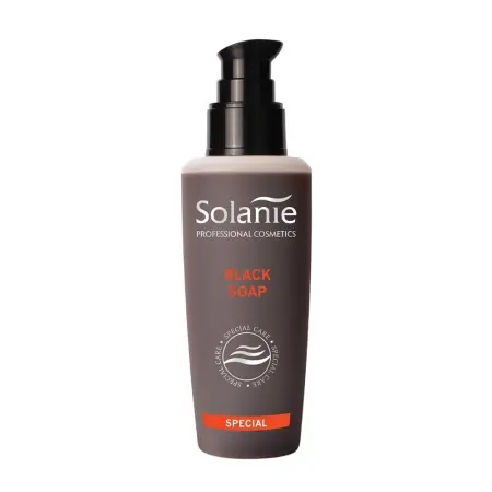 SOLANIE Мыло чёрное / BLACK SOAP 125 мл - 1