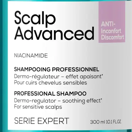 L OREAL PROFESSIONNEL Шампунь регулирующий баланс чувствительной кожи головы / SCALP ADVANCED 300 мл - 3