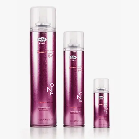 LISAP MILANO Лак нормальной фиксации для укладки волос / One Natural Hold LISYNET 500 мл - 5