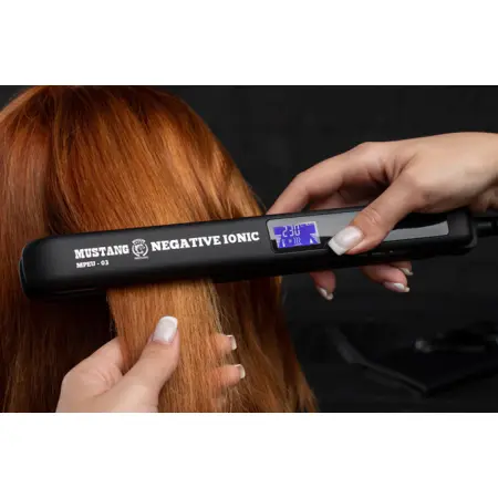 MUSTANG PROFESSIONAL (США) Щипцы выпрямитель Mustang Professional Negativ Ionic MPEU03 Черный - 5