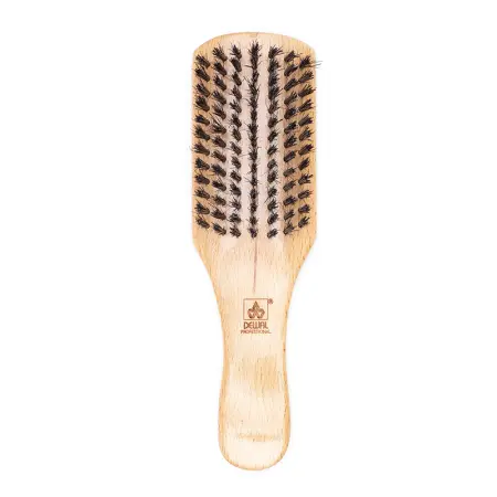 DEWAL PROFESSIONAL Щетка для укладки волос и бороды, натуральная щетина, 7-рядная - 4