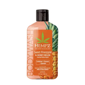 Гель для душа, ананас и медовая дыня / Hempz Sweet Pineapple & Honey Melon Herbal Body Wash 500 мл