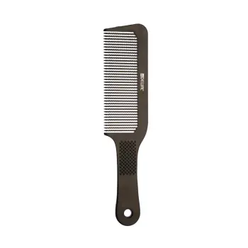 DEWAL PROFESSIONAL Расческа для стрижки под машинку (черная) 22 см, фото 2
