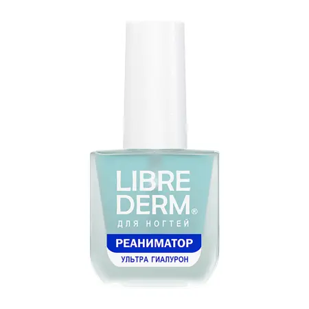 LIBREDERM Лак ультрареаниматор, средство по уходу за ногтями Ультрагиалурон / NAIL CARE 10 мл - 1