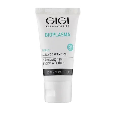 GIGI Крем с 15% азелаиновой кислотой для жирной проблемной кожи / Azelaic Cream BIOPLASMA 30 мл - 1
