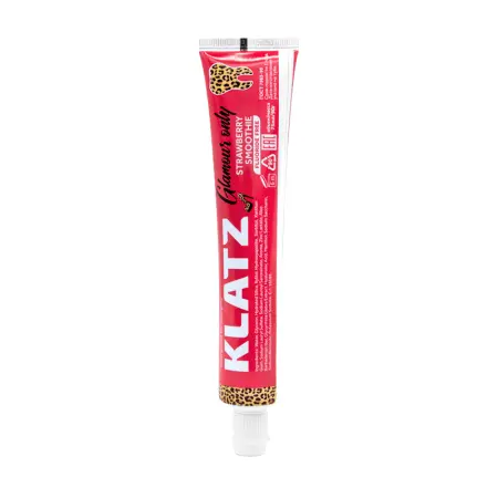 KLATZ Паста зубная для девушек без фтора Земляничный смузи / GLAMOUR ONLY 75 мл - 4