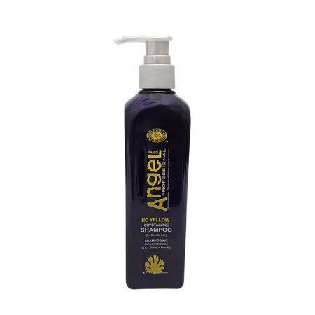 ANGEL PROFESSIONAL Шампунь для волос для нейтрализации желтизны / No Yellow Crystalline Shampoo 250 мл - 1
