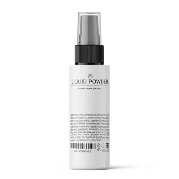 WHITE COSMETICS Пудра жидкая для волос / WHITE 100 мл, фото 2
