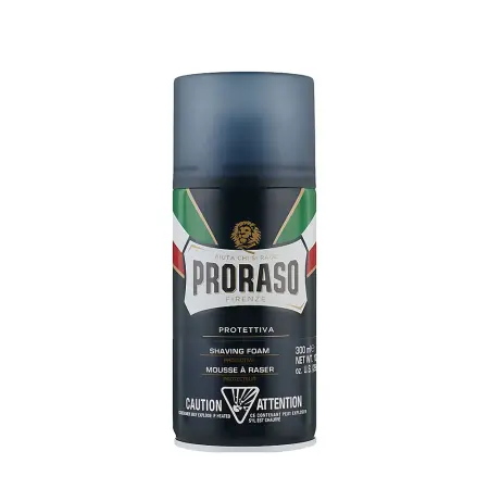 PRORASO Пена защитная для бритья с алоэ и витамином Е 300 мл - 2