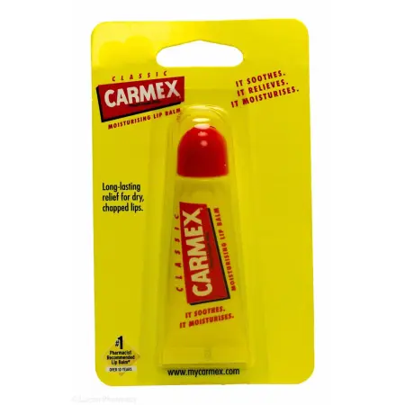 CARMEX Бальзам классический для губ SPF 15 (в тубе) / Lip Balm Tube 10 г - 1