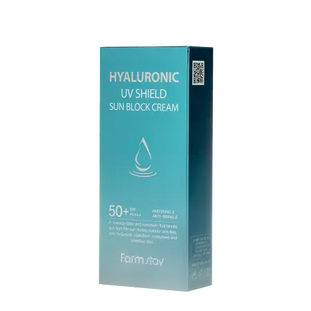 FARMSTAY Крем солнцезащитный увлажняющий для лица / Hyaluronic UV Shield Sun Block Cream 70 гр - 3