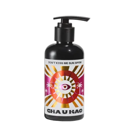 CHA U KAO Крем солнцезащитный для лица и тела SPF50 / DON T KISS ME SUN sunscreen face & body cream 200 мл - 1