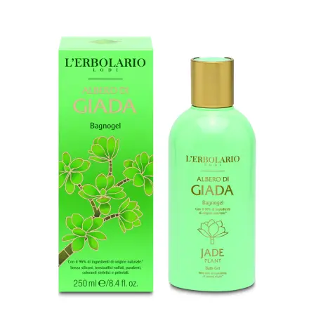 LERBOLARIO Гель для душа тонизирующий для чувствительной кожи / Jade Plant Bath Gel 250 мл - 2