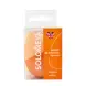 SOLOMEYA Спонж для макияжа капля, Orange&Peach / Solomeya Drop blending sponge Orange&Peach 1 шт, фото 1