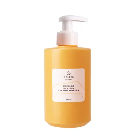 ГЕЛЬТЕК Молочко для тела, Caramel Popcorn / Gourmet 390 мл - 1