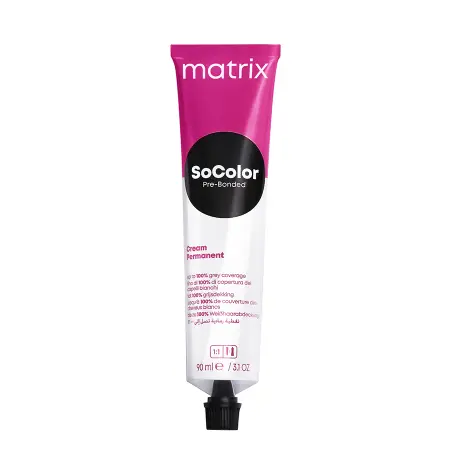 MATRIX 2N краситель перманентный аммиачный, черный / SoColor Pre-Bonded 90 мл - 2
