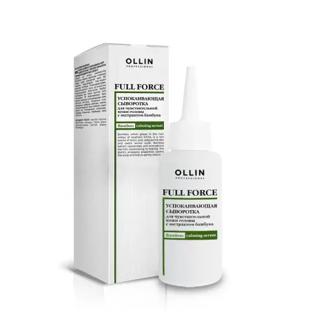OLLIN PROFESSIONAL Пилинг для кожи головы с экстрактом бамбука / Ollin Full Force 80 мл - 3