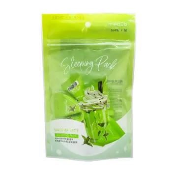 Маска ночная с экстрактом матча / Med B Matcha Latte Sleeping Pack 10*3 гр