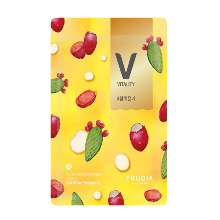 FRUDIA Маска витализирующая с кактусом 20 мл - 1