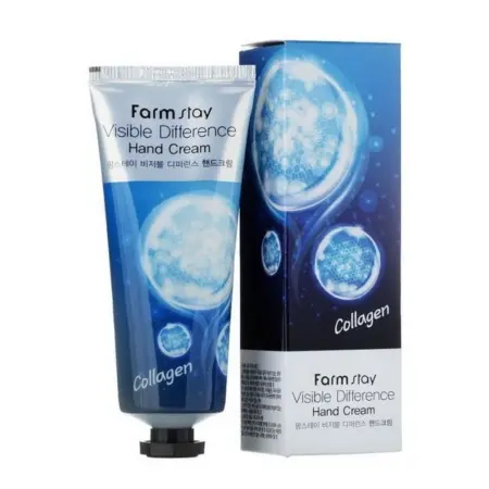 FARMSTAY Крем с коллагеном для рук / Visible Difference Hand Cream (AD) 100 гр - 2