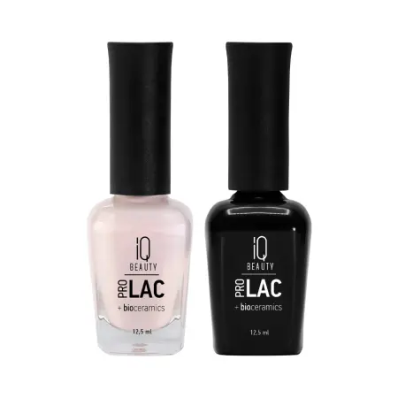 IQ BEAUTY 009 лак для ногтей укрепляющий с биокерамикой / Nail polish PROLAC + bioceramics 12.5 мл - 4