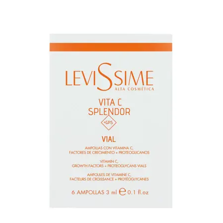 LEVISSIME Концентрат в ампулах с витамином С и протеогликанами / Vita C Splendor + GPS Vial 6*3 мл - 1