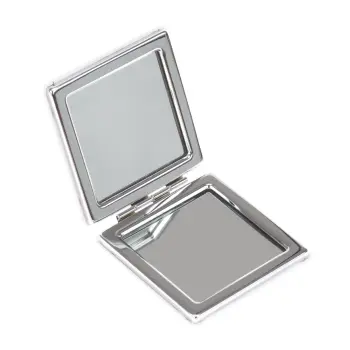 DEWAL BEAUTY Зеркало Смайлики очкарик, карманное квадратное, размер 60 х 60 х 0,9 мм, фото 4