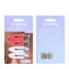 SOLOMEYA Заколка-зажим для волос классической формы / No Crease Hair Clips Classic, набор 4 шт, фото 2