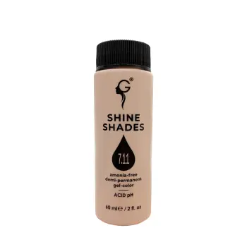 GERA Professional 7.11 гель-краситель для волос без аммиака / Shine Shades 60 мл, фото 2