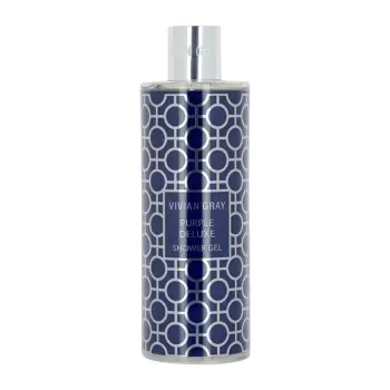Гель для душа, роскошный-фиолетовый / Vivian Gray Geometrical Shower Gel Purple Deluxe 500 мл