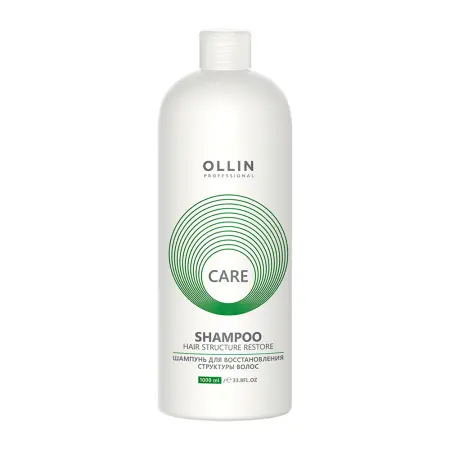 OLLIN PROFESSIONAL Шампунь для восстановления структуры волос / Restore Shampoo 1000 мл - 1