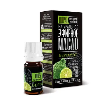 КРЫМСКИЕ МАСЛА Масло эфирное, бергамот, капельный дозатор / Крымские масла 5 мл, фото 2