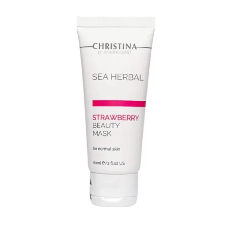 CHRISTINA Маска красоты клубничная для нормальной кожи / Sea Herbal Beauty Mask Strawberry 60 мл - 3