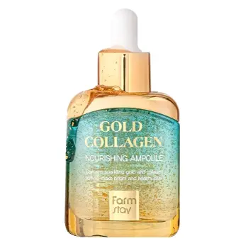 FARMSTAY Сыворотка питательная с золотом и коллагеном / GOLD COLLAGEN 35 мл, фото 1