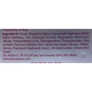 ANNA LOTAN Крем тональный для жирной проблемной кожи №2 / Oil Free Formula MAKEUP 30мл, фото 3