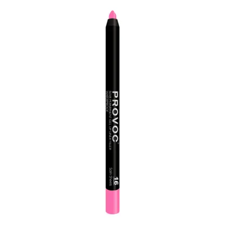 PROVOC Подводка гелевая в карандаше для губ, 16 розовый барби / Gel Lip Liner Satin Sheets - 4