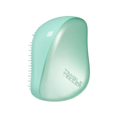 TANGLE TEEZER Расческа для волос / Compact Styler Frosted Teal Chrome - 4
