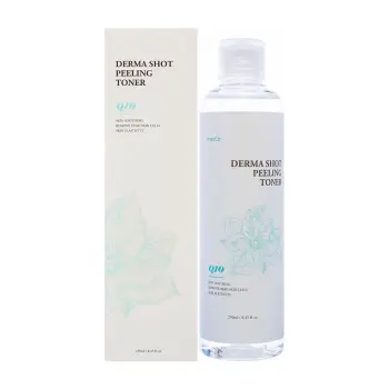 MED:B Тонер очищающий для лица с коэнзимом / Med B Q10,Derma Shot Peeling Toner Q10 250 мл, фото 2